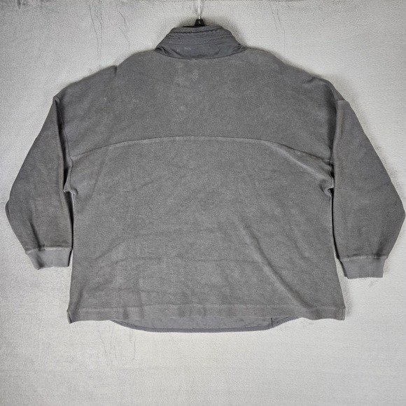 FP Movement Slow Rush Half Zip Pullover Jacket Womens Large Casual Gray - Picture 2 of 8